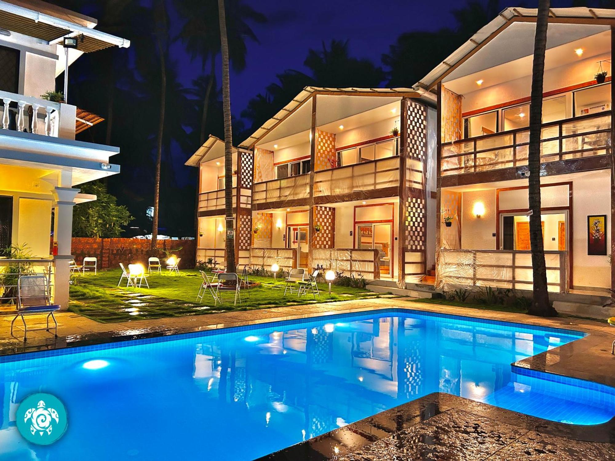 White Turtle Hotel Morjim Extérieur photo